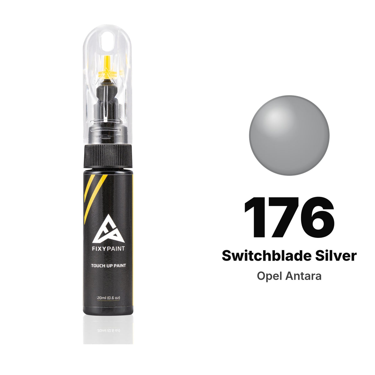 Opel Antara 176 Switchblade Silver touch-up paint, Basic kit