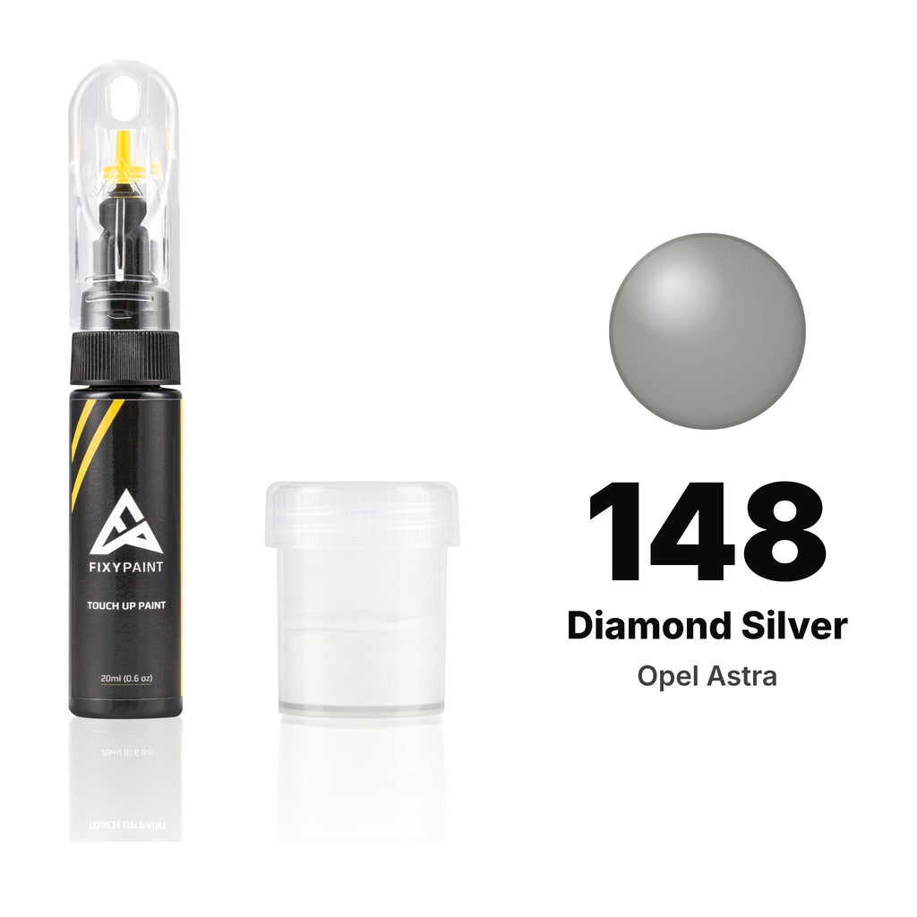 Touch-up paint for Opel Astra 148 Diamond Silver, Standard kit