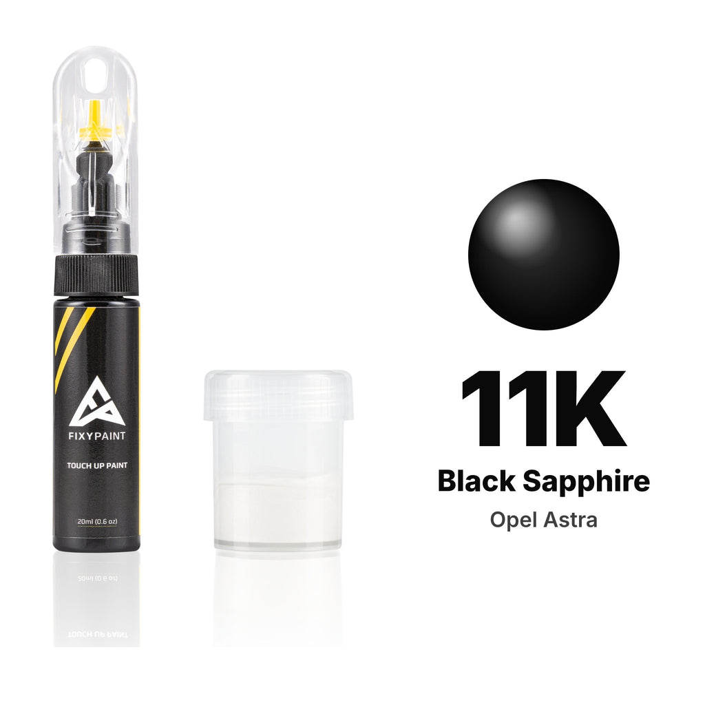 Touch-up paint for Opel Astra 11K Black Sapphire, Standard kit
