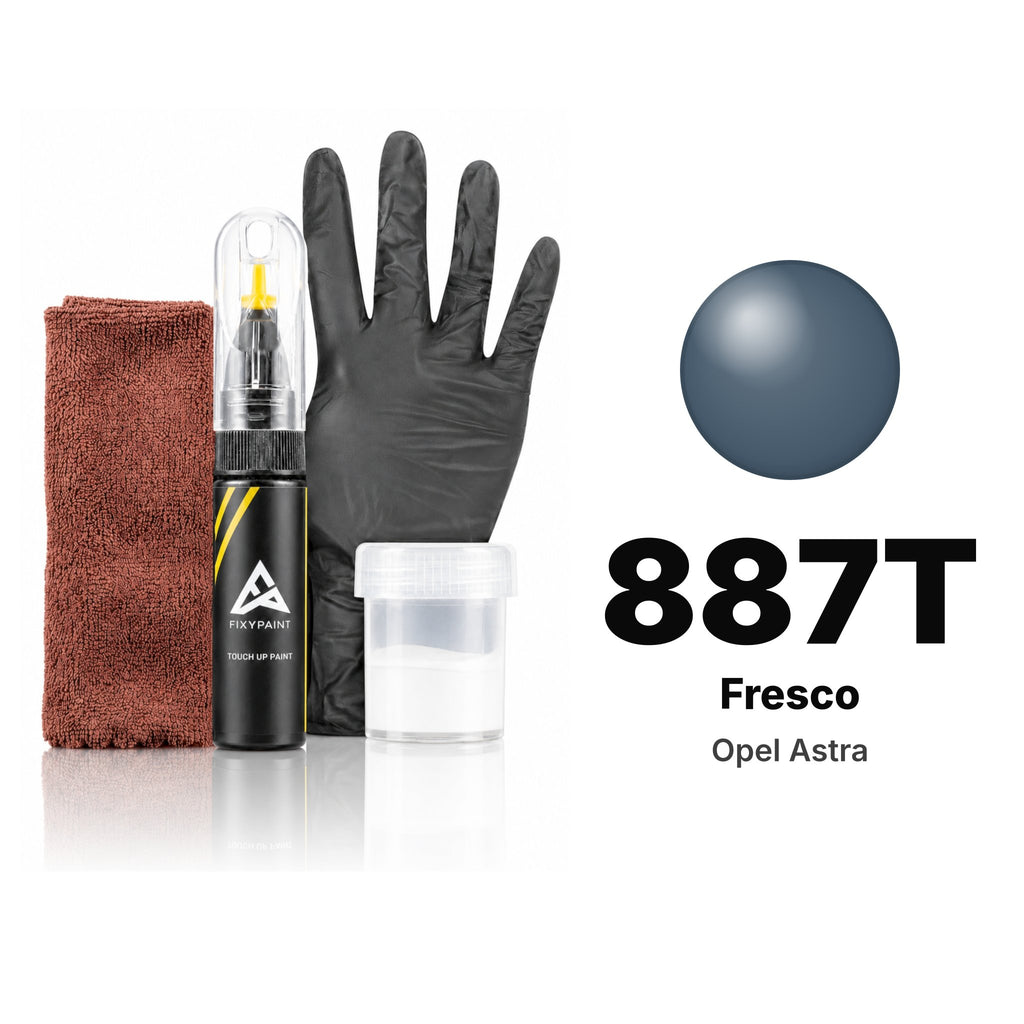 Touch-up paint for Opel Astra 887T Fresco, Complete kit