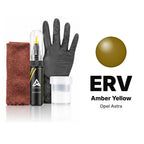Touch-up paint for Opel Astra ERV Amber Yellow, Complete kit