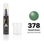Touch-up paint for Opel Astra Cabriolet 378 Hawaii Green, Standard kit