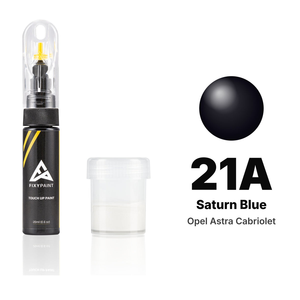 Touch-up paint for Opel Astra Cabriolet 21A Saturn Blue, Standard kit