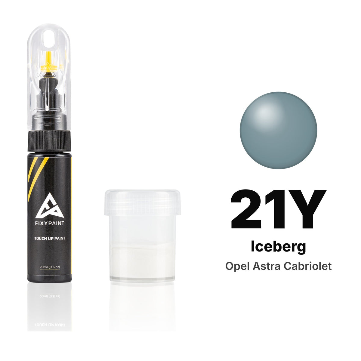 Touch-up paint for Opel Astra Cabriolet 21Y Iceberg, Standard kit