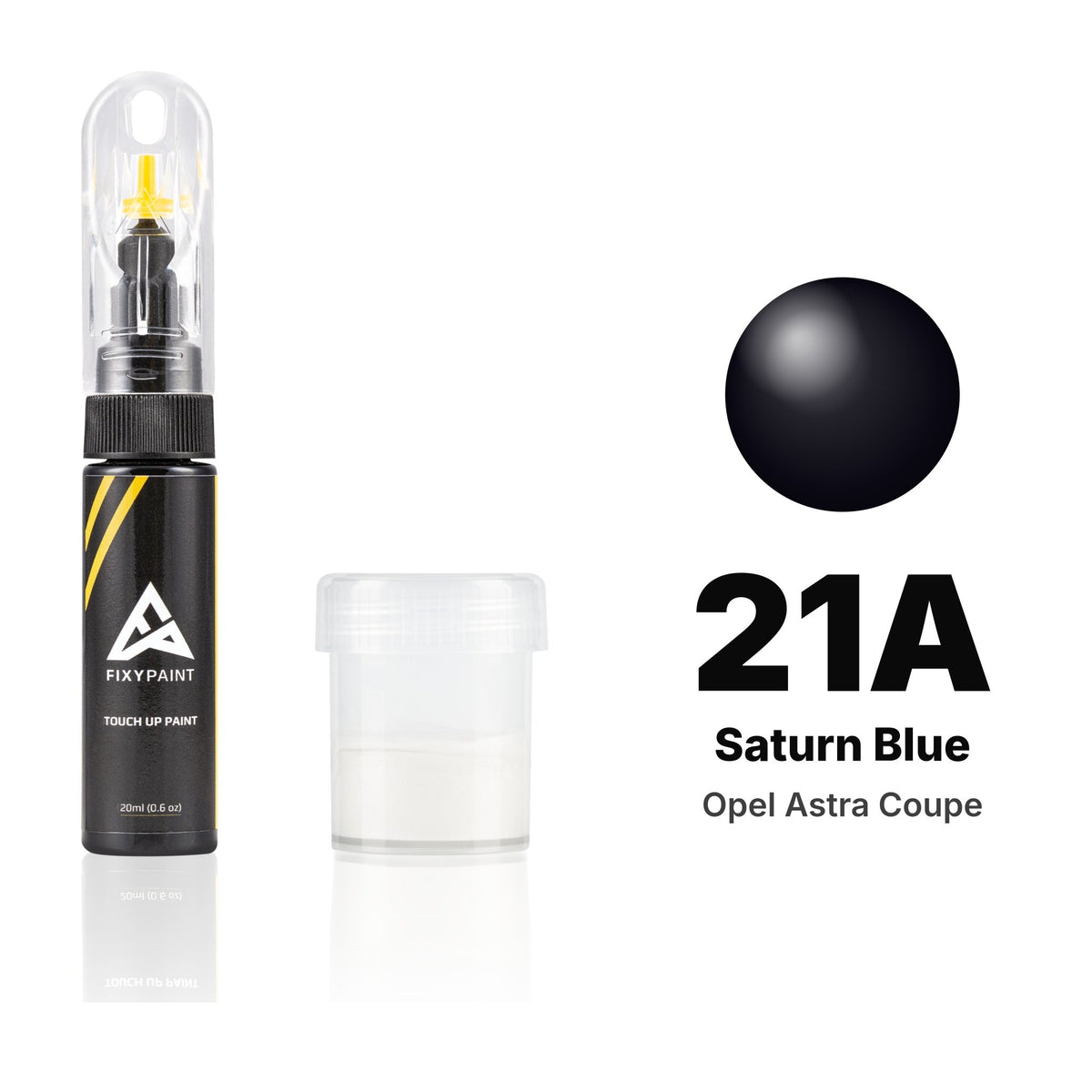 Touch-up paint for Opel Astra Coupe 21A Saturn Blue, Standard kit