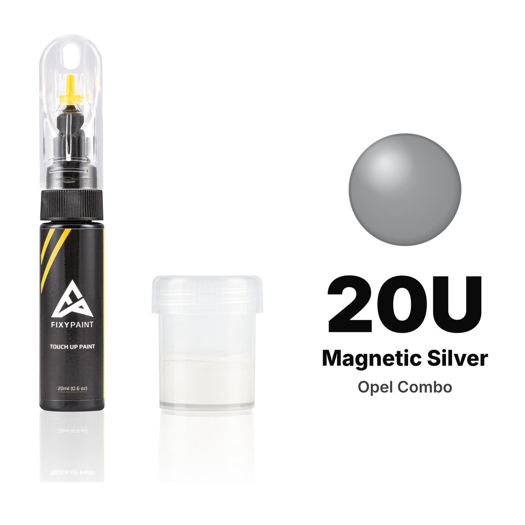 Touch-up paint for Opel Combo 20U Magnetic Silver, Standard kit