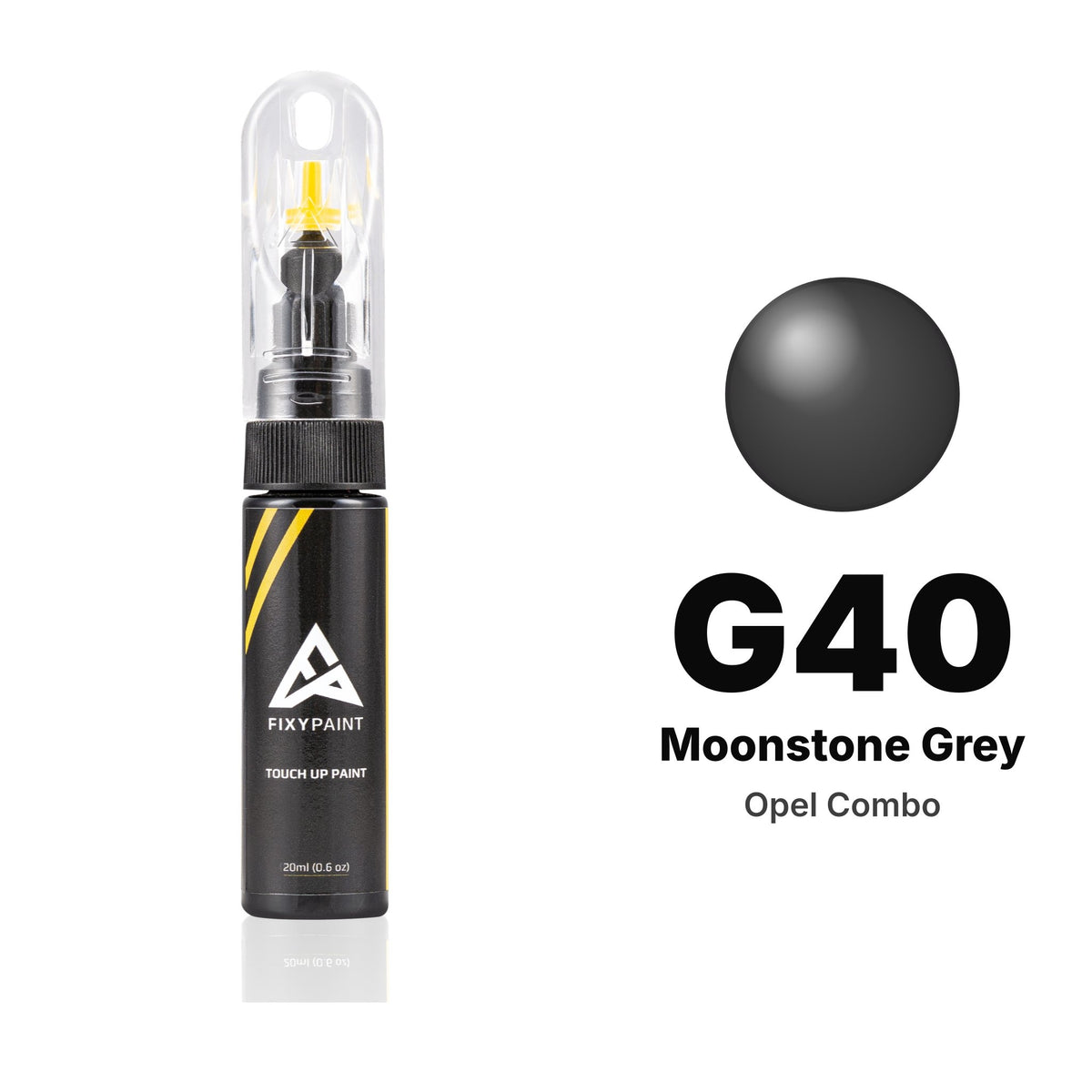 Touch-up paint for Opel Combo G40 Moonstone Grey, Basic kit