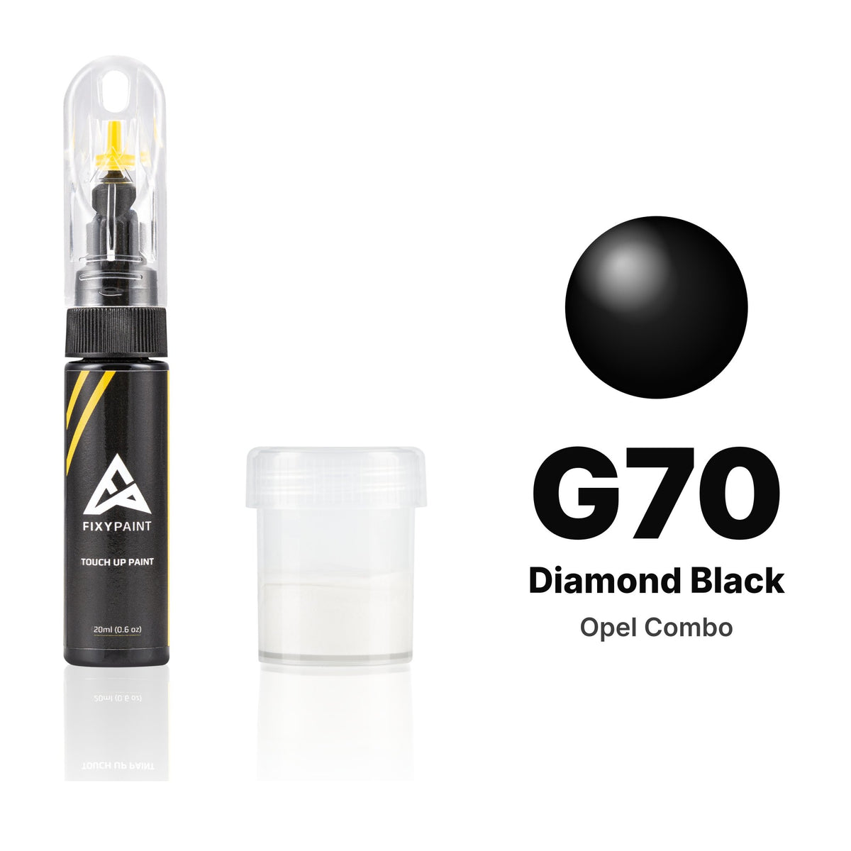 Touch-up paint for Opel Combo G70 Diamond Black, Standard kit