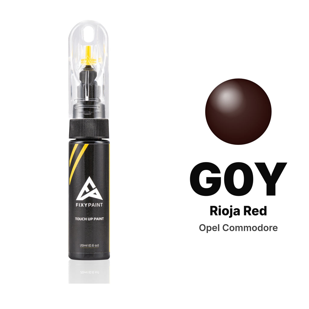 Touch-up paint for Opel Commodore G0Y Rioja Red, Basic kit