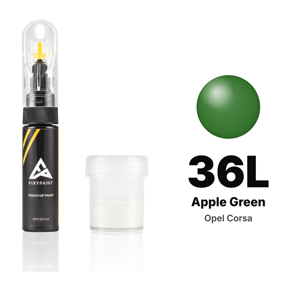 Touch-up paint for Opel Corsa 36L Apple Green, Standard kit