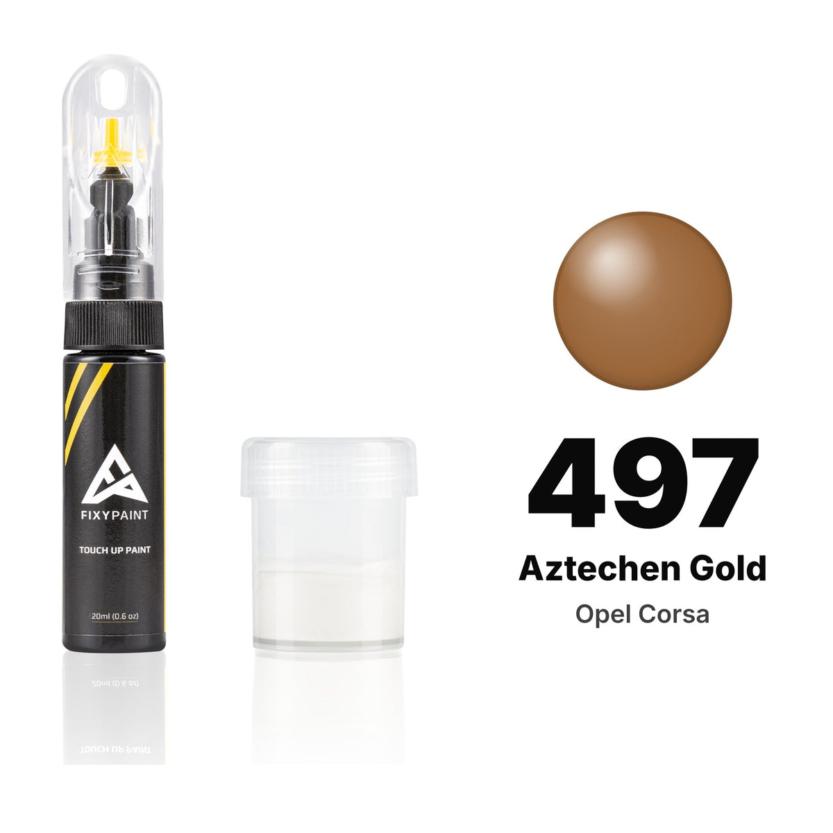 Touch-up paint for Opel Corsa 497 Aztechen Gold, Standard kit