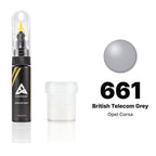 Touch-up paint for Opel Corsa 661 British Telecom Grey, Standard kit
