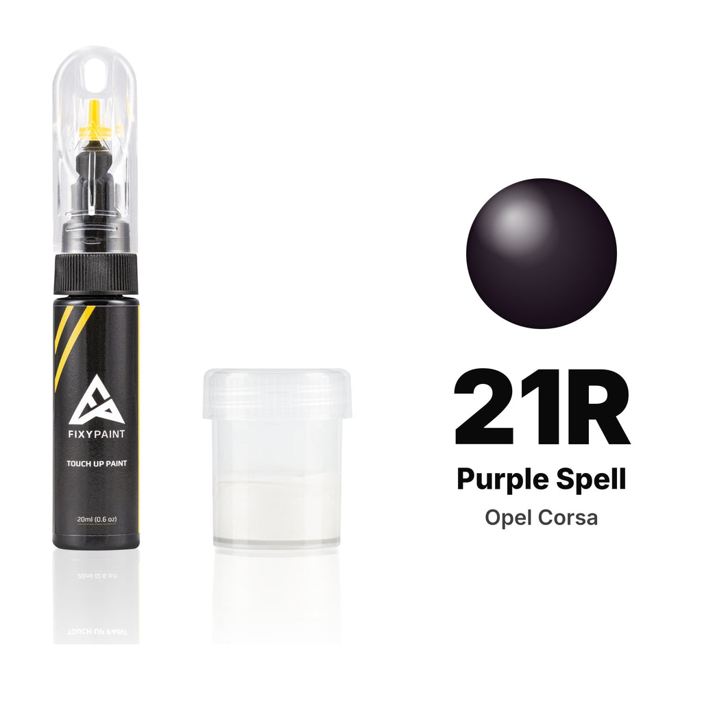 Touch-up paint for Opel Corsa 21R Purple Spell, Standard kit