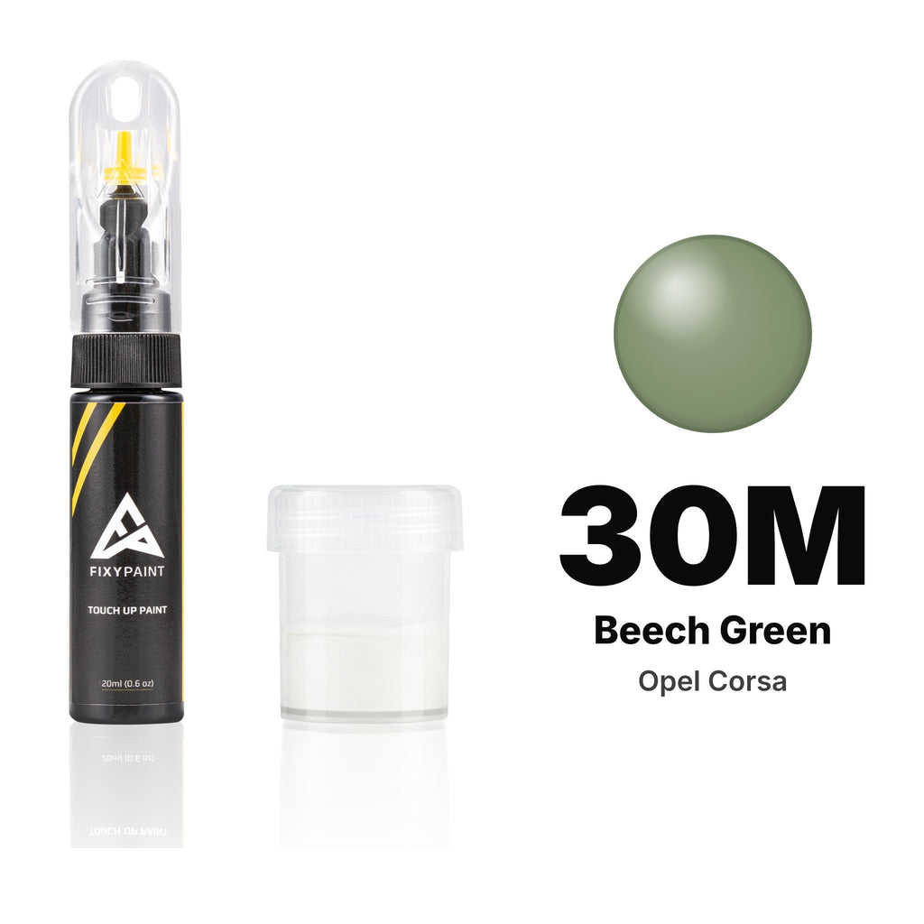 Touch-up paint for Opel Corsa 30M Beech Green, Standard kit