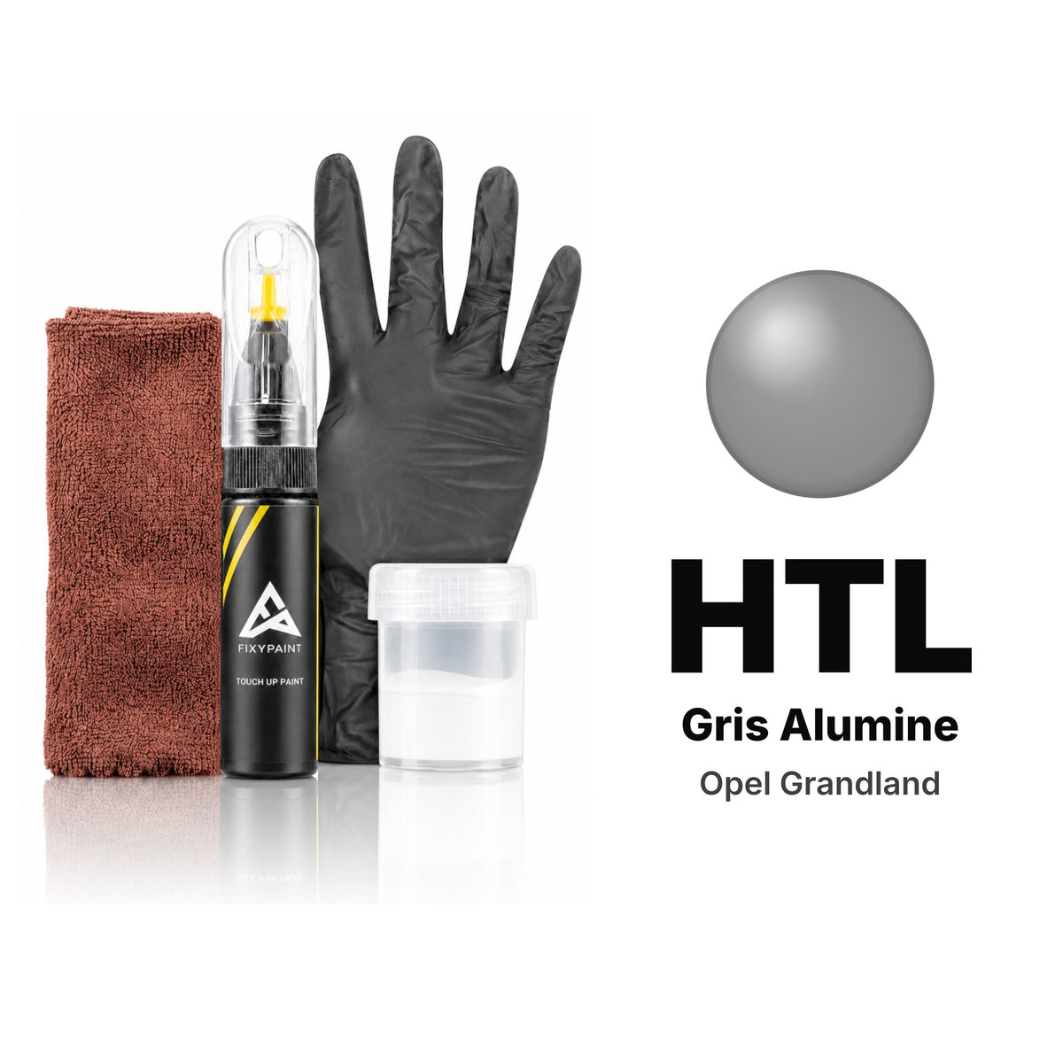 Touch-up paint for Opel Grandland HTL Gris Alumine, Complete kit