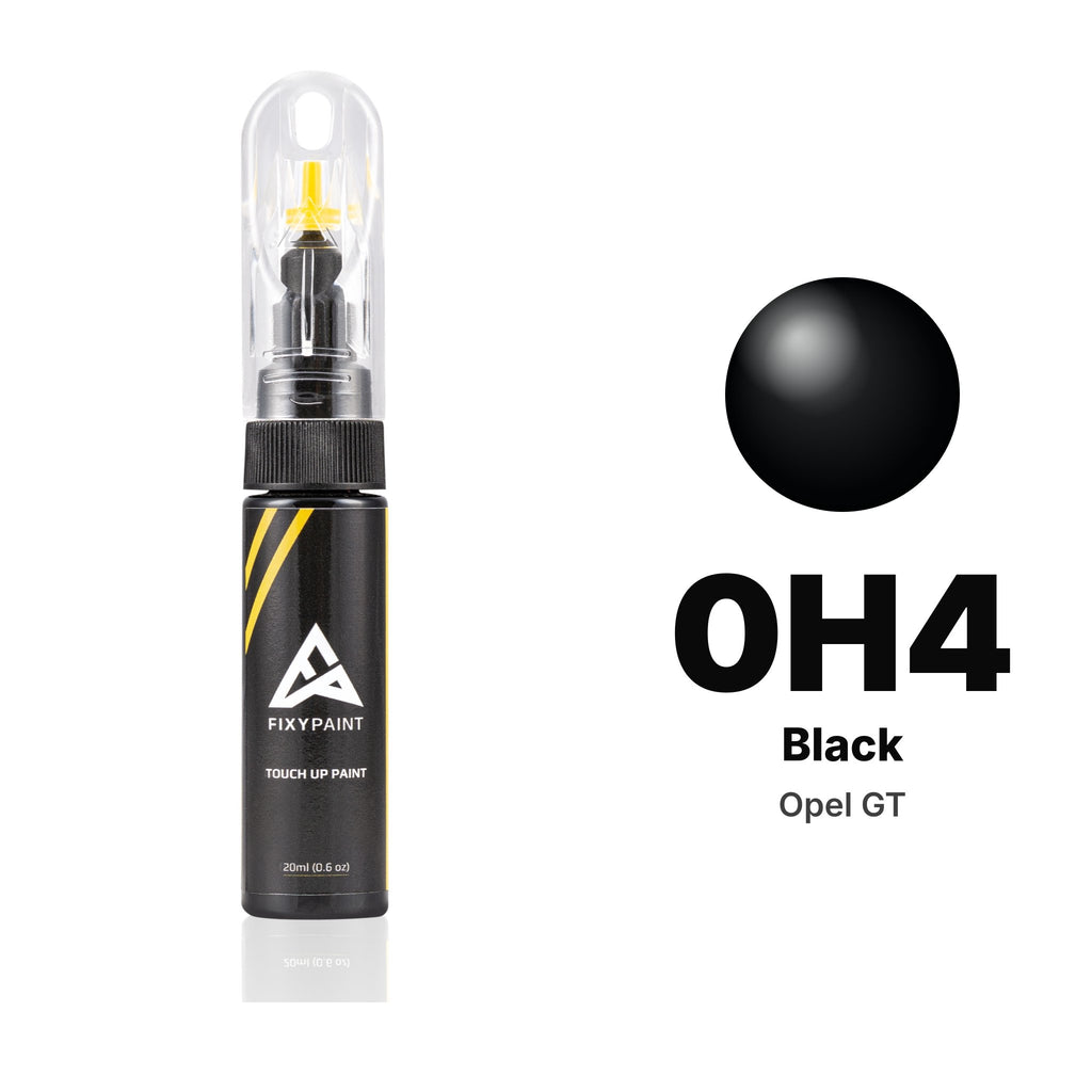 Touch-up paint for Opel GT 0H4 Black, Basic kit