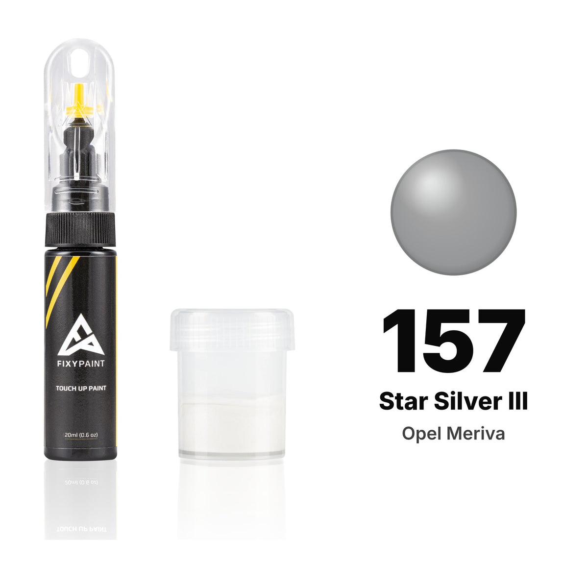 Touch-up paint for Opel Meriva 157 Star Silver III, Standard kit