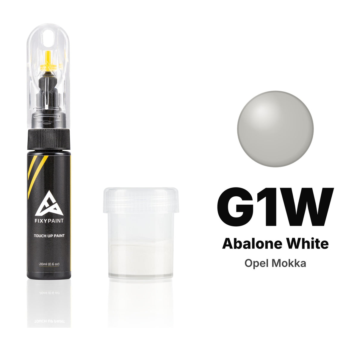 Touch-up paint for Opel Mokka G1W Abalone White, Standard kit