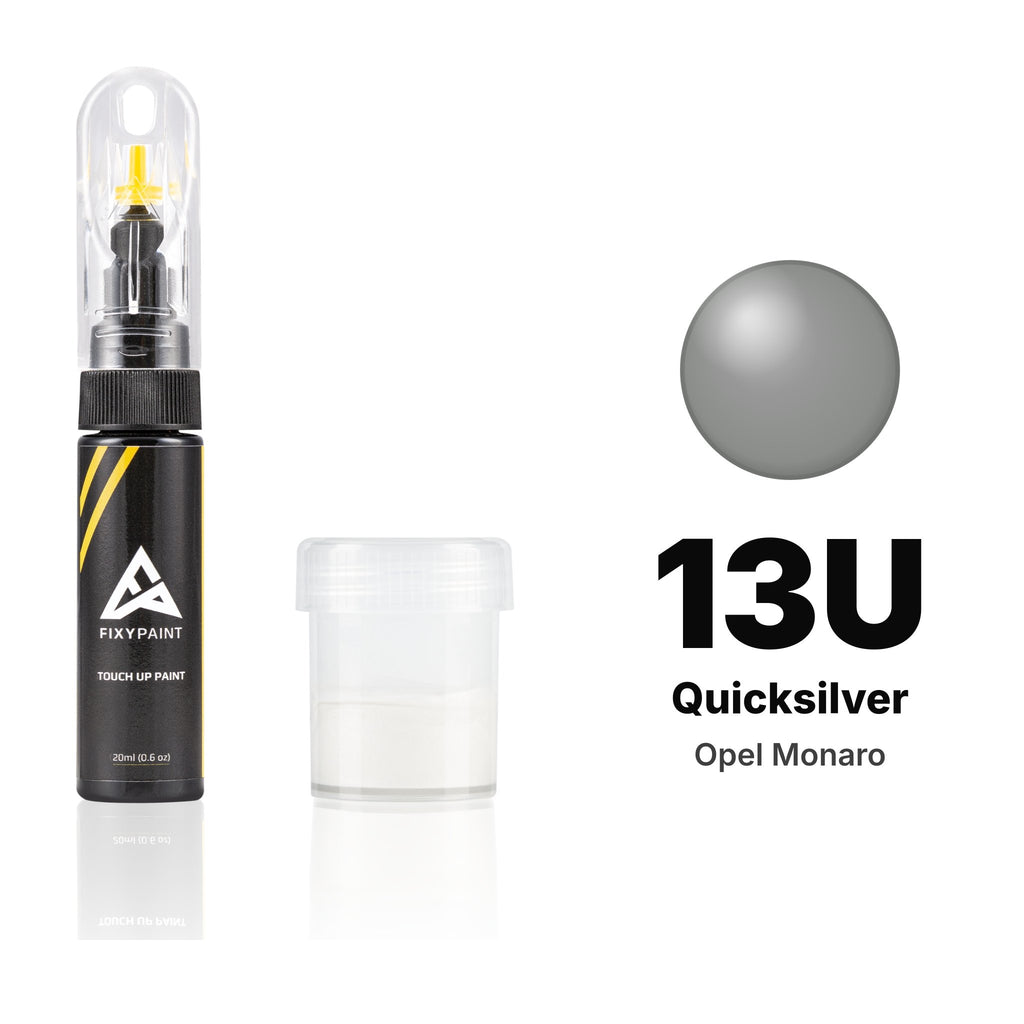Touch-up paint for Opel Monaro 13U Quicksilver, Standard kit