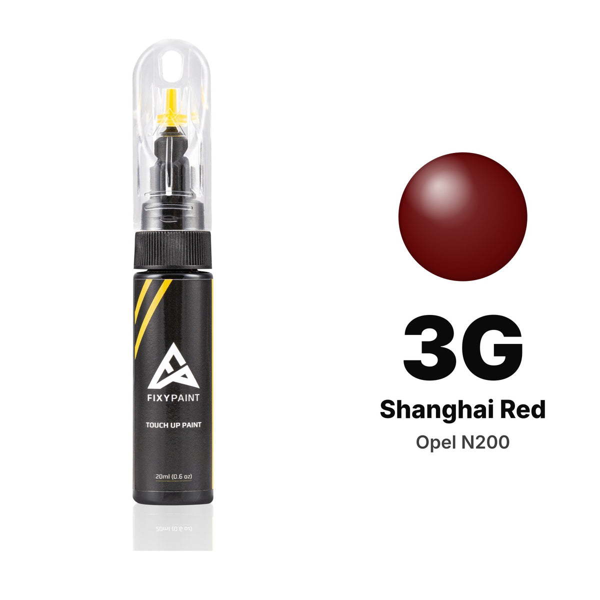 Touch-up paint for Opel N200 3G Shanghai Red, Basic kit