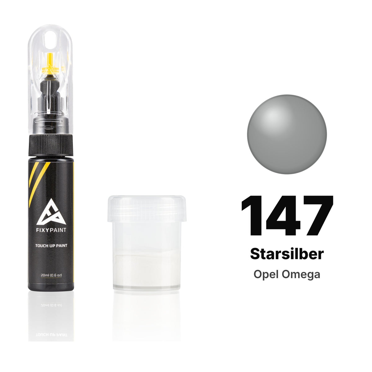 Touch-up paint for Opel Omega 147 Starsilber, Standard kit