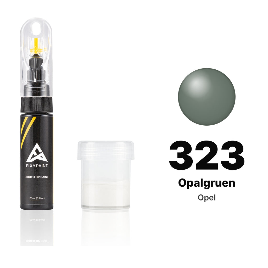 Touch-up paint for Opel 323 Opalgruen, Standard kit