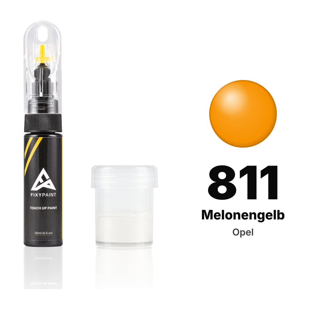 Lackstift für Opel – 811 Melonengelb (alle Modelle, 1990–1995), Set Standard
