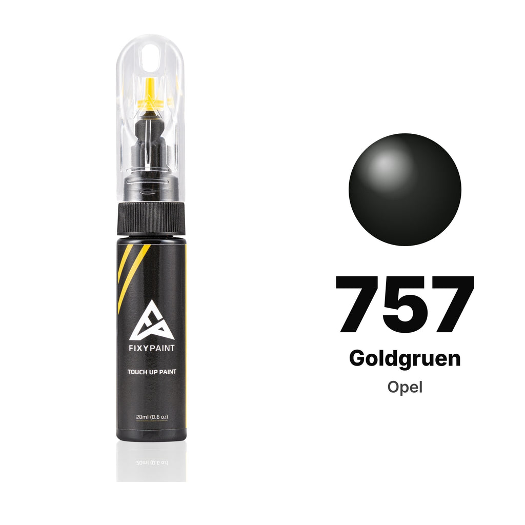 Touch-up paint for Opel 757 Goldgruen, Basic kit