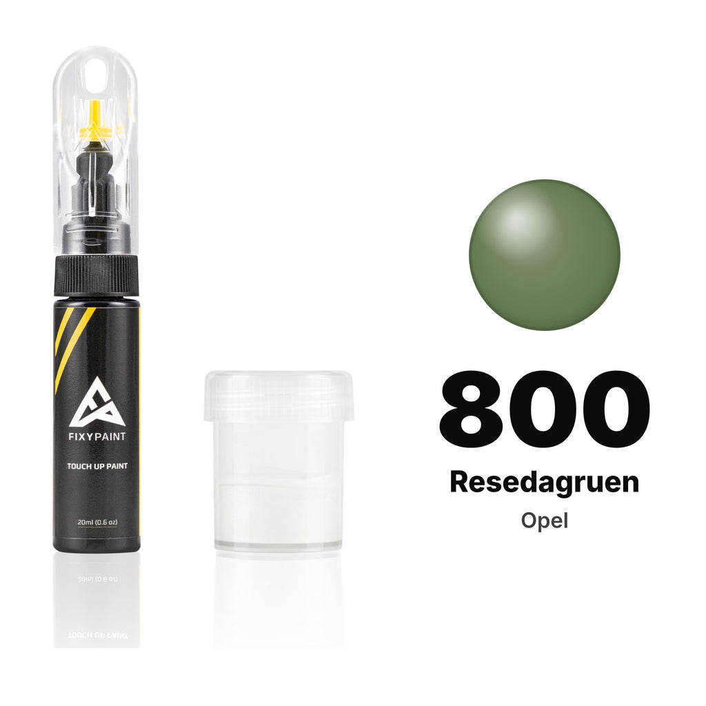 Touch-up paint for Opel 800 Resedagruen, Standard kit