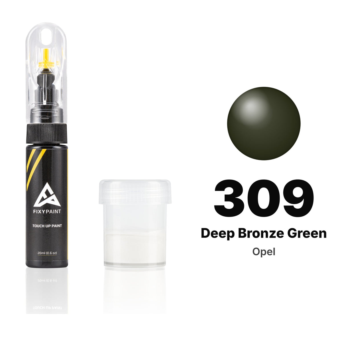 Touch-up paint for Opel 309 Deep Bronze Green, Standard kit