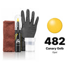 Touch-up paint for Opel 482 Canary Gelb, Complete kit