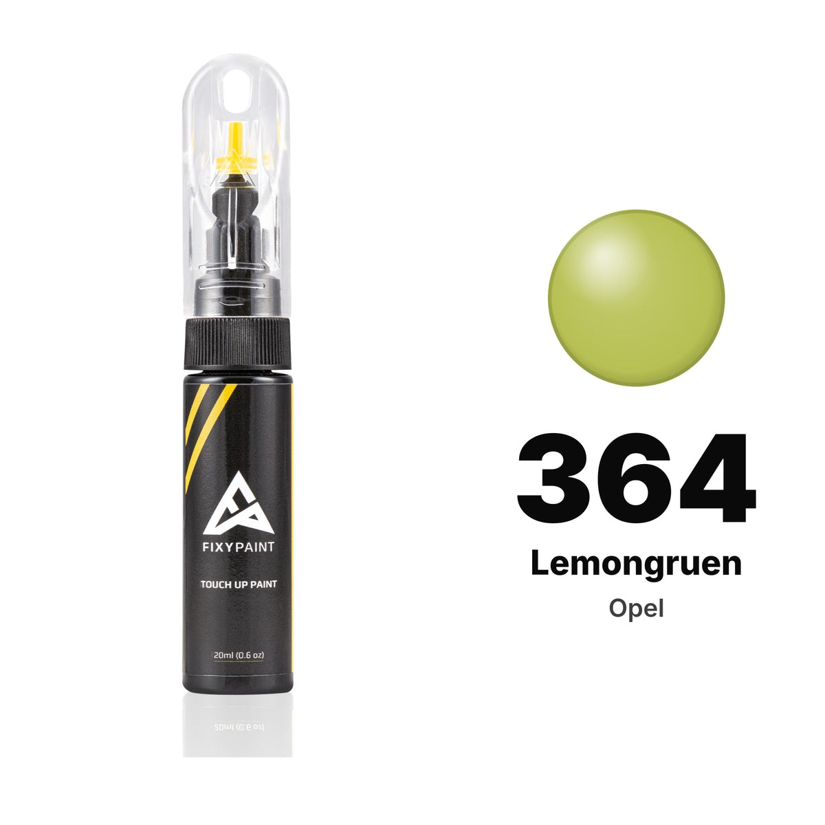 Touch-up paint for Opel 364 Lemongruen, Basic kit