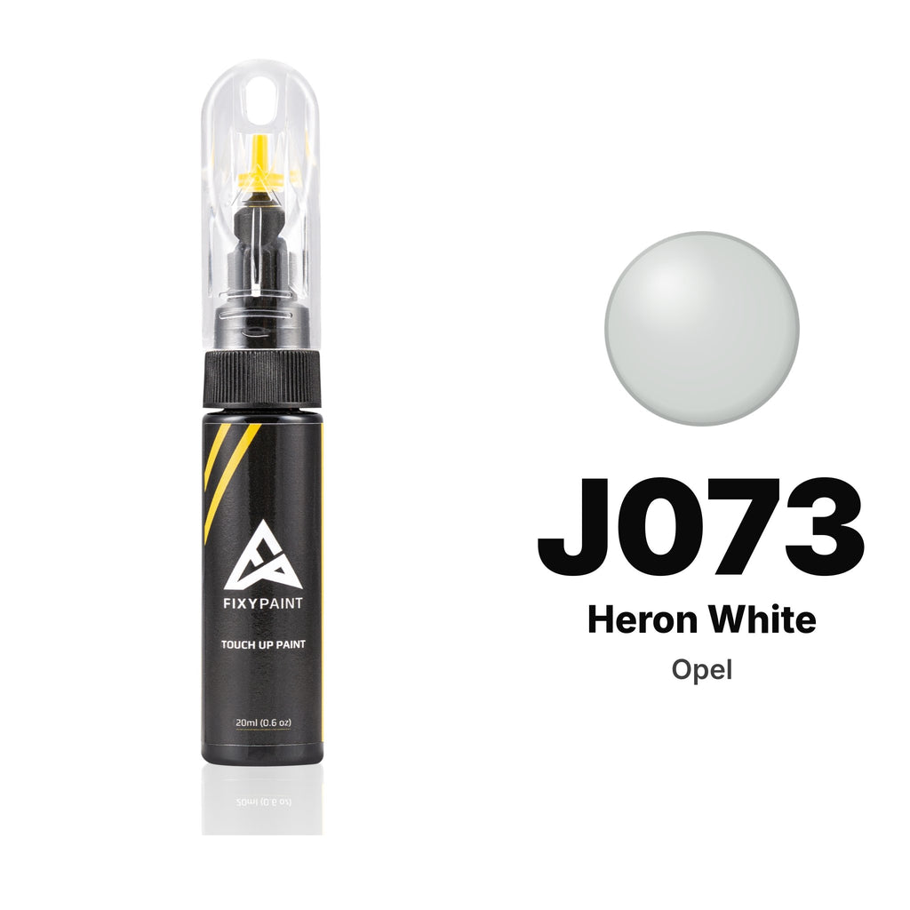 Touch-up paint for Opel J073 Heron White, Basic kit