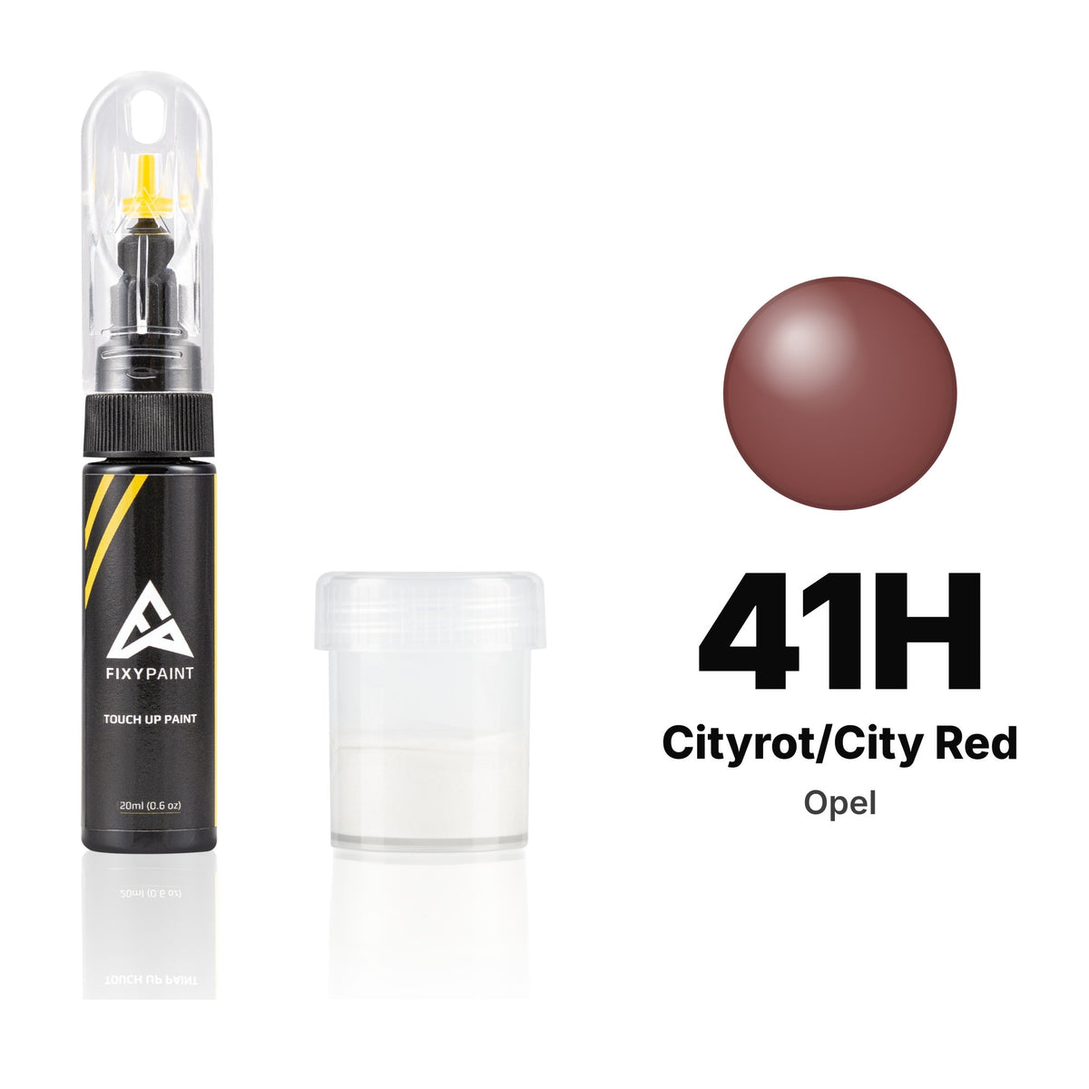 Touch-up paint for Opel 41H Cityrot/City Red, Standard kit