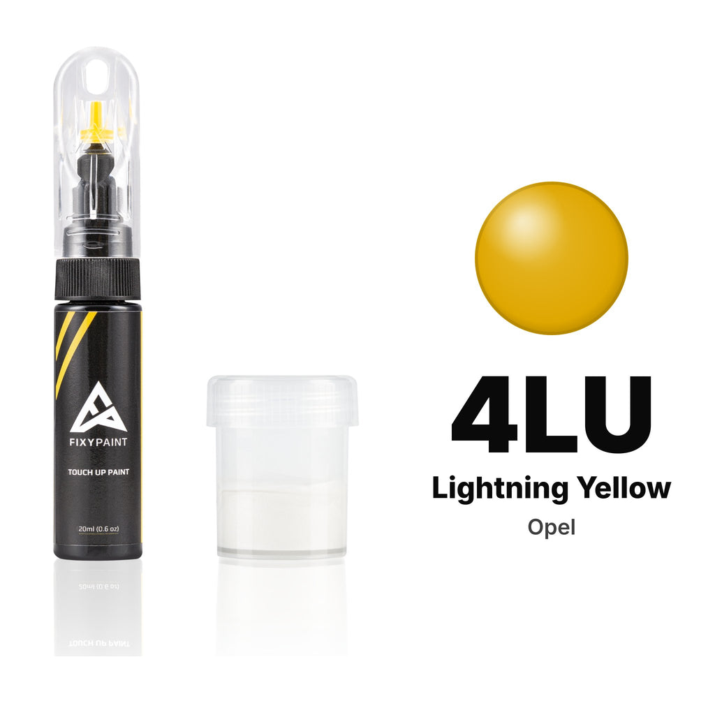 Touch-up paint for Opel 4LU Lightning Yellow, Standard kit