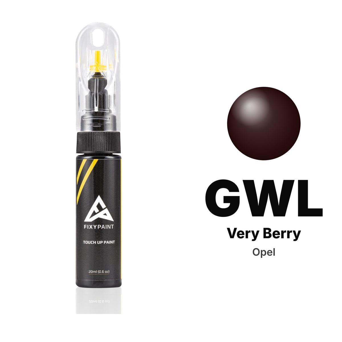 Opel GWL Very Berry touch-up paint, Basic kit