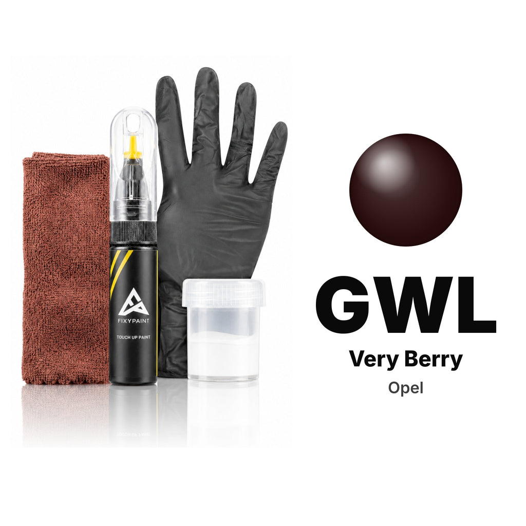 Touch-up paint for Opel GWL Very Berry, Complete kit