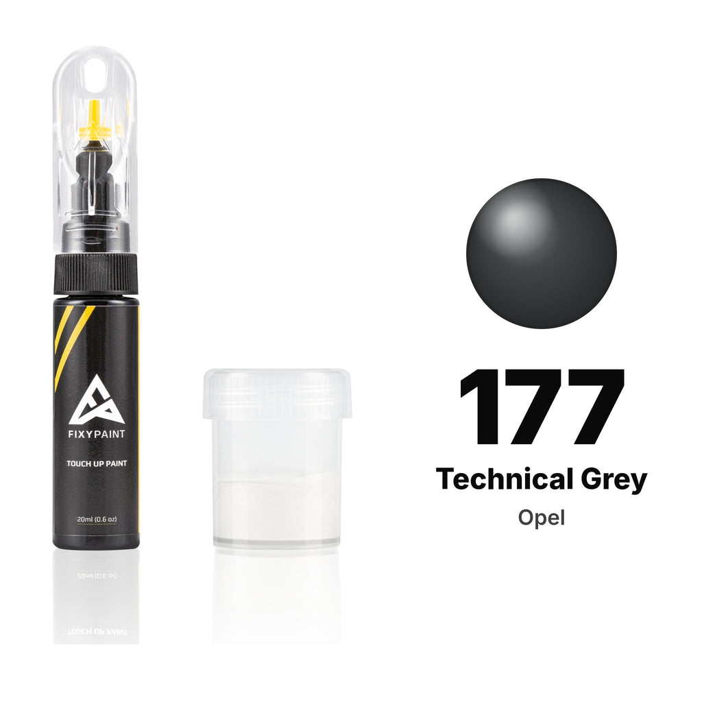 Lackstift für Opel – 177 Technical Grey (alle Modelle, 2016–2017), Set Standard