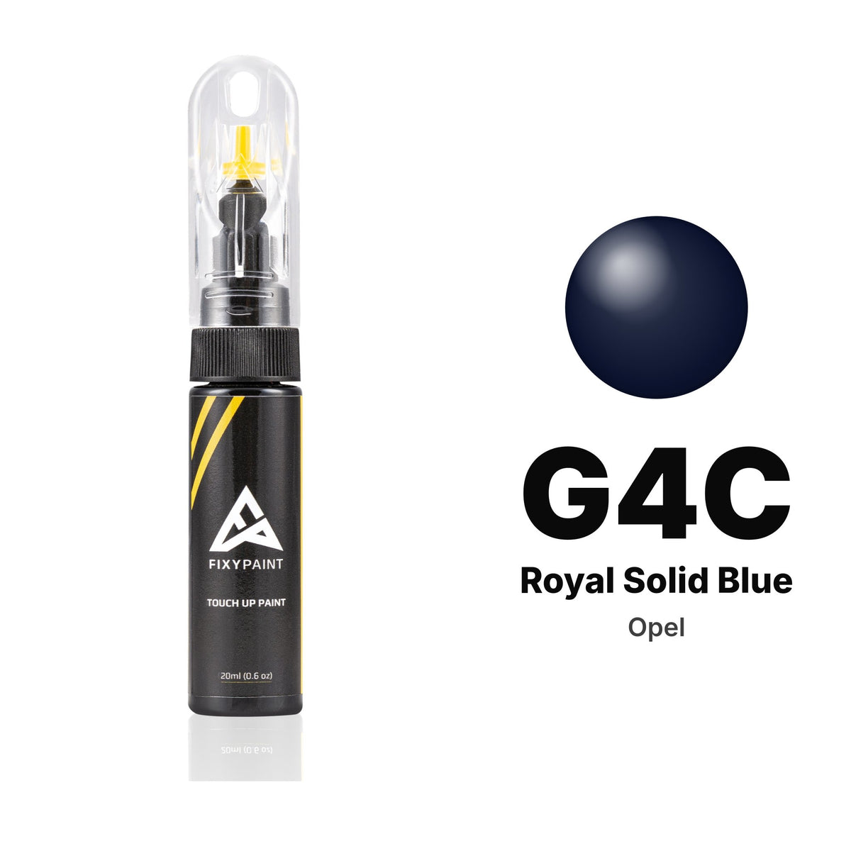 Opel G4C Royal Solid Blue touch-up paint, Basic kit