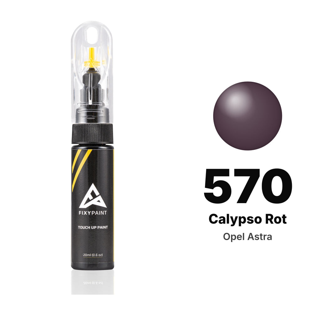 Peinture de retouche pour Opel Astra – 570 Calypso Rot (1998), kit Basique