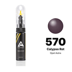 Touch-up paint for Opel Astra 570 Calypso Rot, Basic kit