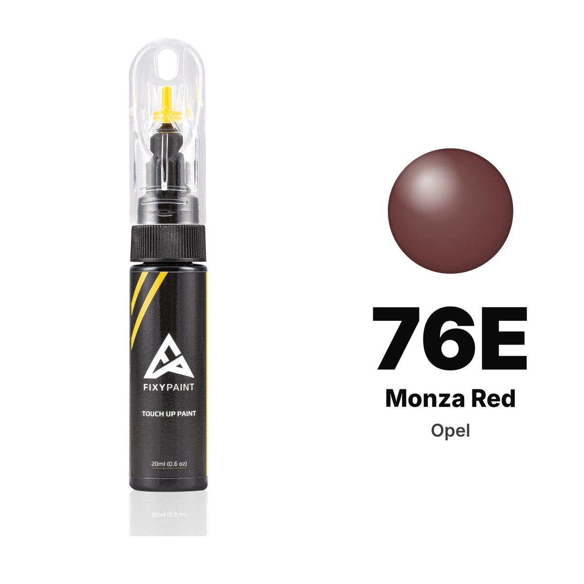 Vernice ritocco per Opel – 76E Monza Red (tutti i modelli, 1986–1989), kit Base