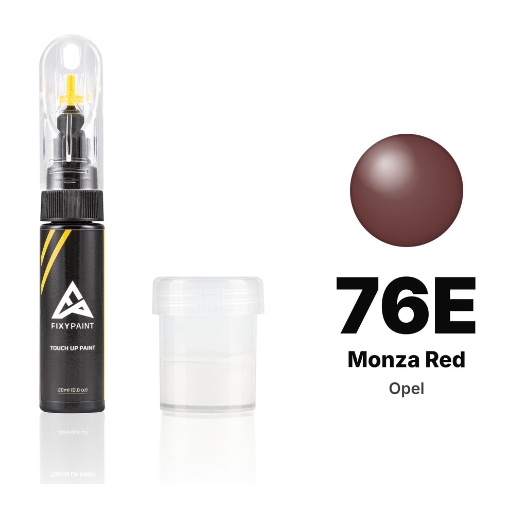 Vernice ritocco per Opel – 76E Monza Red (tutti i modelli, 1986–1989), kit Standard