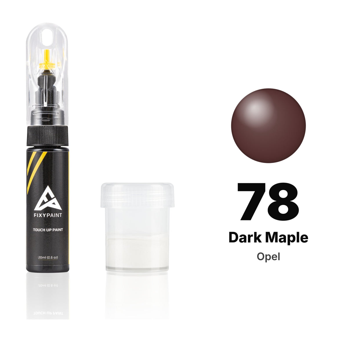 Lackstift für Opel – 78 Dark Maple (alle Modelle, ab 1986), Set Standard