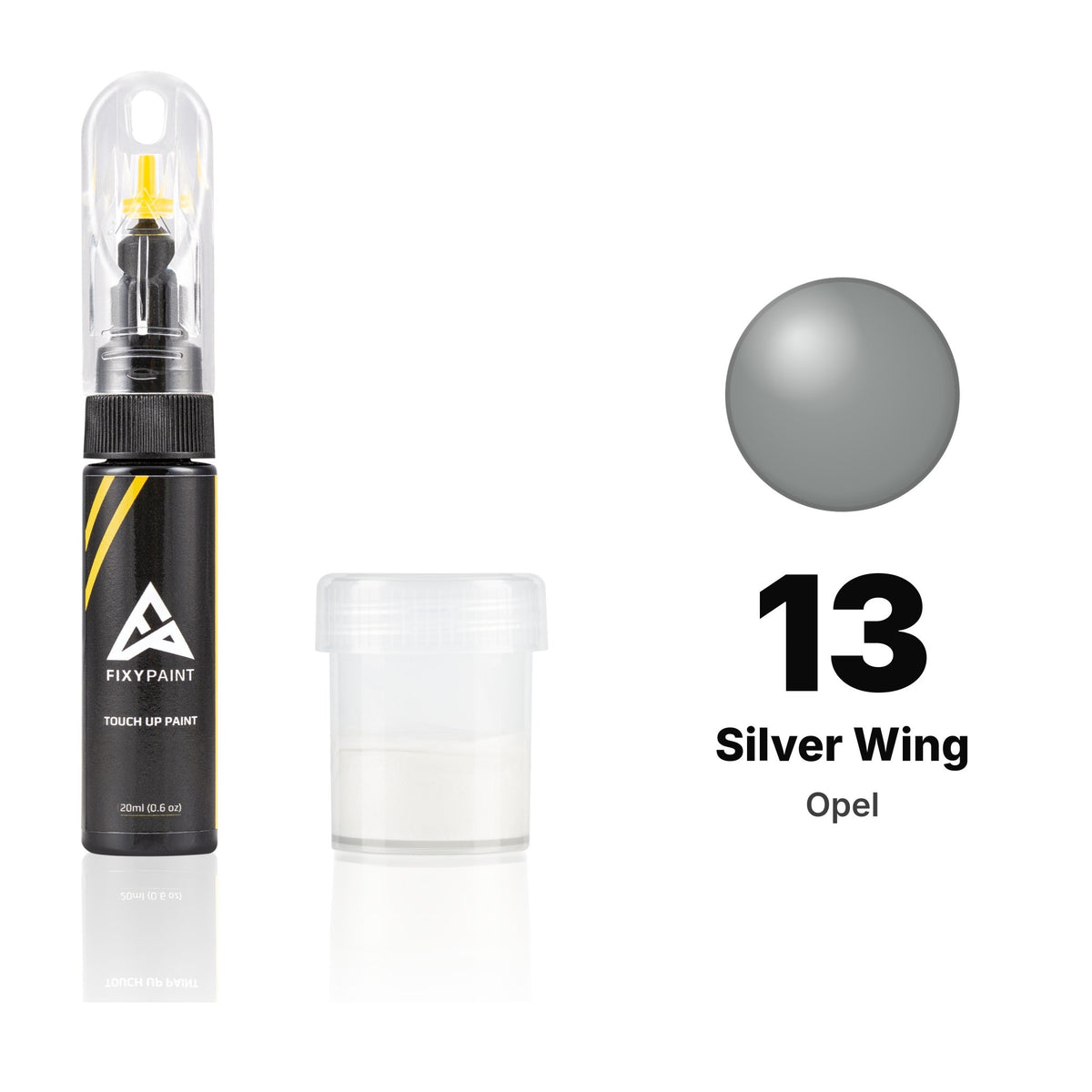 Lackstift für Opel – 13 Silver Wing (alle Modelle, ab 1987), Set Standard