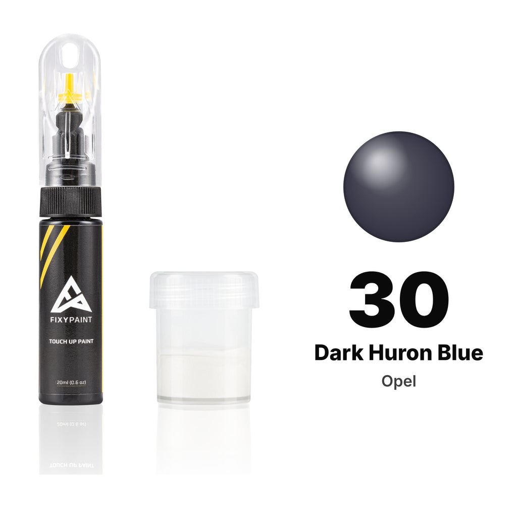 Lackstift für Opel – 30 Dark Huron Blue (alle Modelle, ab 1987), Set Standard