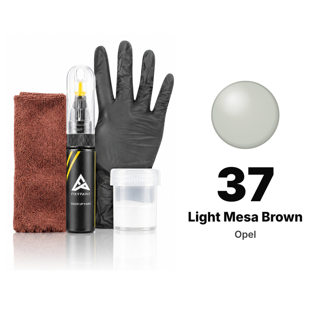 Peinture de retouche pour Opel – 37 Light Mesa Brown (tous modèles, depuis 1987), kit Complet