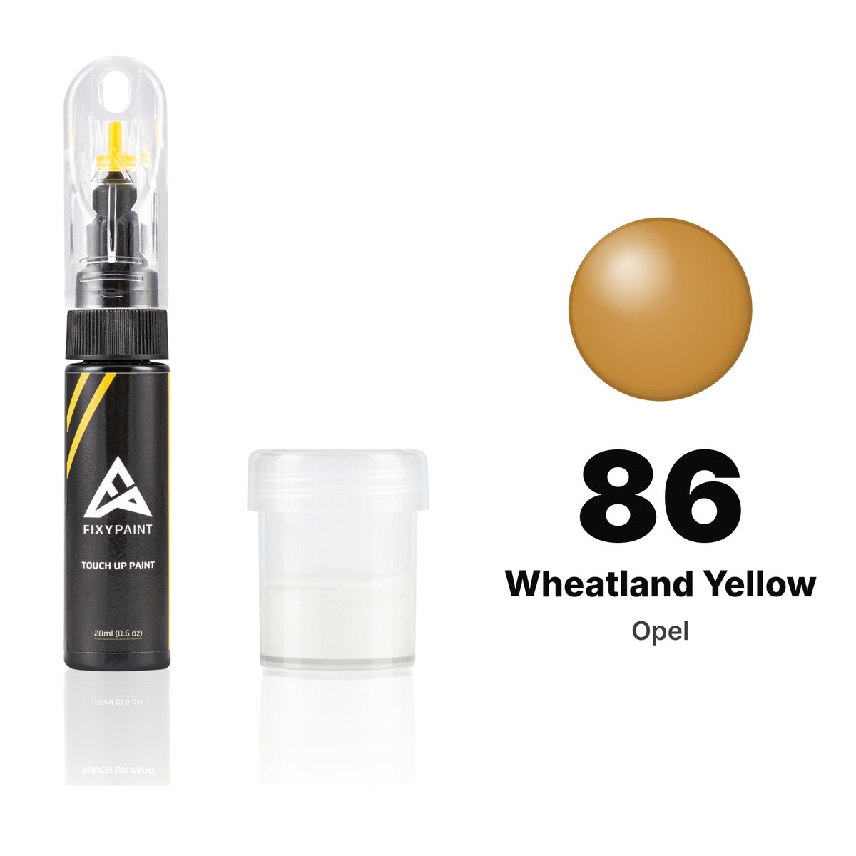 Lackstift für Opel – 86 Wheatland Yellow (alle Modelle, ab 1987), Set Standard