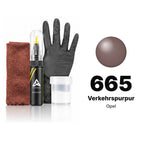 Touch-up paint for Opel 665 Verkehrspurpur, Complete kit