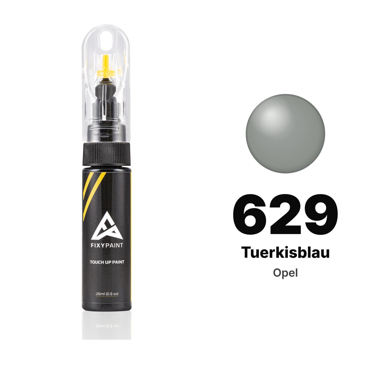 Lackstift für Opel – 629 Tuerkisblau (alle Modelle, 1993–1998), Set Basis